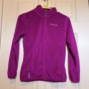 Girls Columbia fleece jacket